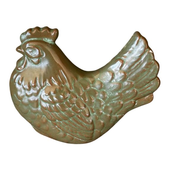 Vintage Ceramic Chicken Wall Decor - Picture 4 of 6